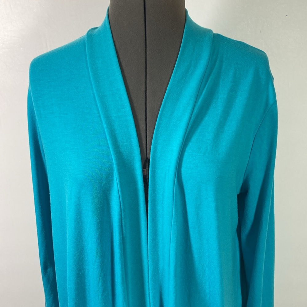Zenana Outfitters Vibrant Blue Cardigan